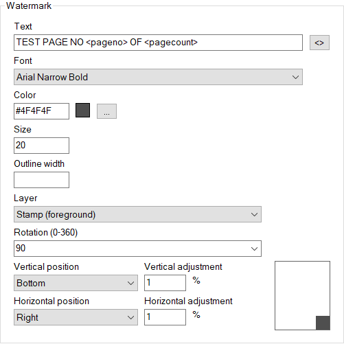 Ajouter des numéros de page lors de l'impression